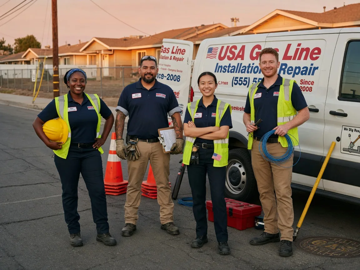 Gas Line Installation company in Enders, NE